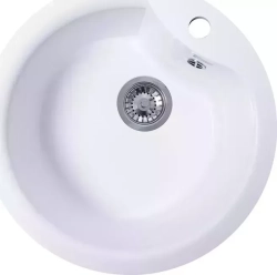 Мойка кухонная GranAlliance GA-12 молочный 341 (GA-12-341)