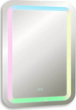 Зеркало Mixline Мальта 55х80 RGB подсветка, сенсор (550382)