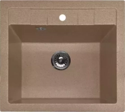 Мойка кухонная GranFest Quadro GF-Q-561 топаз
