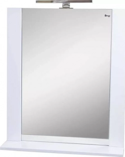 Зеркало Emmy Асти 50х75 с подсветкой, белое (ast50mir1)