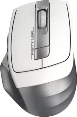 Мышь компьютерная A4TECH Fstyler FG35 серебристый/белый