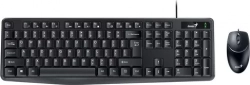 Клавиатура и мышь GENIUS мыши и клавиатуры Smart КМ-170 черный Комплект и