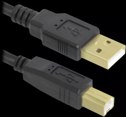 Кабель DEFENDER USB2 AM-BM 3M USB04-10PRO (87431)