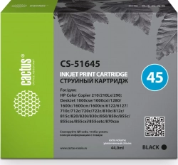 Расходный материал для печати CACTUS CS-RK-51645 черный 2x30мл (Заправочный набор)
