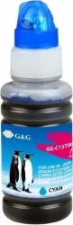Расходный материал для печати G&G GG-C13T00S24A 103C голубой 70мл (Чернила)