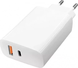 Сетевое зарядное устройство TFN USB/USB-C PD 20W white ( -WC10)