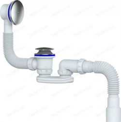 Слив-перелив для ванны Unicorn и глубокого поддона системы Easyopen (S122E)