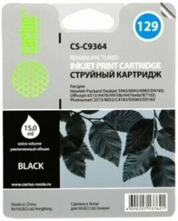 Картридж CACTUS Расходный материал для печати CS-C9364 N129 черный ( )