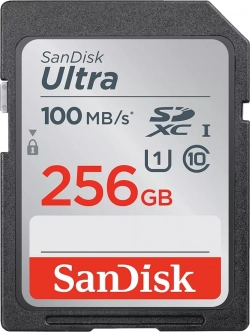 Карта памяти SANDISK SDXC 256GB UHS-I SDSDUNR-256G-GN3IN