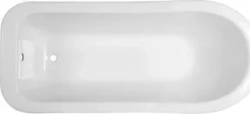 Ванна из литого мрамора Эстет Царская 170x73 см, овальная, с чугунными ножками золото (ФР-00000685, ФР-00000735)