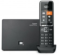 Радиотелефон COMFORT Gigaset 550A IP FLEX RUS черный