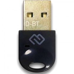 Адаптер Bluetooth Digma USB D-BT502 5.0+EDR class 1.5 20м черный