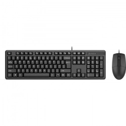Клавиатура A4TECH + мышь KK-3330S клав:черный мышь:черный USB (KK-3330S USB (BLACK))