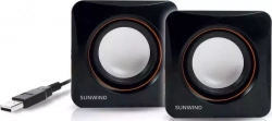 Компьютер SUNWIND ная акустика SunWind SW-SP100 черный
