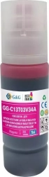 Расходный материал для печати G&G GG-C13T03V34A 101M пурпурный 70мл (Чернила)