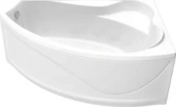 Акриловая ванна BAS Николь правая 170x100 с каркасом, слив-перелив, фронтальная (В 00028, Э 00028)
