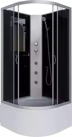 Душевая кабина Niagara NG-2507-14BKG 80х80х215