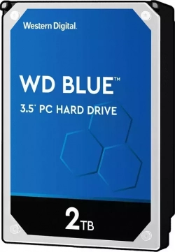 Жесткий диск WD Western Digital ( ) SATA3 2Tb Blue 5400 256Mb 3.5" ( 20EZAZ)