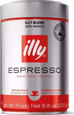 Кофе молотый ILLY Espresso Medium Roast 250г.