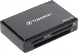 Карт ридер Transcend Black, All-in-One cardreader , USB 3.1 Gen 1 (TS-RDC8K2)