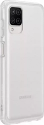 Чехол (клип-кейс) Samsung для Galaxy A12 Soft Clear Cover прозрачный (EF-QA125TTEGRU)