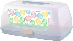 Хлебница SUGAR&SPICE SE223810579 Barberry с защелками и ручкой 35x20x16см Весенняя нежность