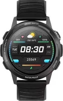 Смарт-часы BQ Watch 1.3 Black+Black wristband
