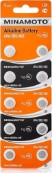 Батарейки MINAMOTO AG3 LR41/10BL