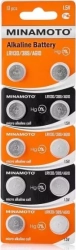 Батарейки MINAMOTO AG10 LR1130/10BL