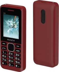 Мобильный телефон MAXVI C20 wine red