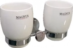 Стакан MAGNUS 85160 +стакан с креплением к стене двойной с к