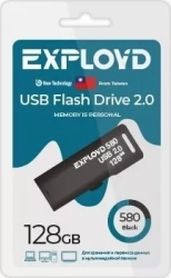Флеш-накопитель EXPLOYD EX-128GB-580-Black USB флэш-накопитель