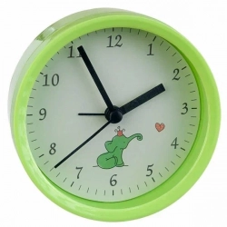 Часы настольные PERFEO (PF_C3141) Quartz "PF-TC-011", круглые диам. 9,5 см, зелёные