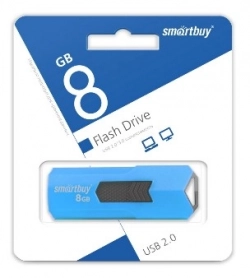 Флеш-накопитель SMARTBUY (SB8GBST-B) 8GB STREAM BLUE