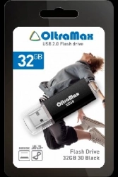 Флеш-накопитель OLTRAMAX OM032GB30-В черный USB флэш-накопитель