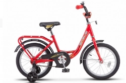 Велосипед STELS Flyte 16" Z011*LU090454*LU084448 *11" Чёрный/красный