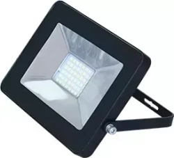 Прожектор ECOLA JPBV50ELB 50.0W 220V 4200K IP65 тонкий Черный 221х154х20
