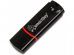 Флеш-накопитель SMARTBUY (SB8GBCRW-K) 8GB CROWN BLACK