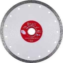 Диск алмазный MONOGRAM (086-365) турбо-тонкий Special 200х25,4/22,2x10мм по керамограниту