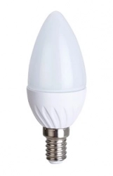 Лампа светодиодная ECOLA C4TW50ELC 5,0W 220V E14 2700K свеча