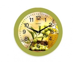 Часы настенные ENERGY EC-100 оливки