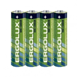 Батарейки ERGOLUX (12440) R 03 SR4 (R03SR4, батарейка,1.5В)