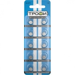 Батарейки ТРОФИ G4 (377) LR626, LR66 (10)