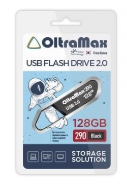 Флеш-накопитель OLTRAMAX OM-128GB-290-Black USB флэш-накопитель