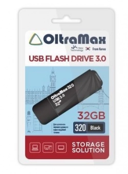 Флеш-накопитель OLTRAMAX OM-32GB-320-Black 3.0 USB флэш-накопитель USB