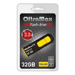 Флеш-накопитель OLTRAMAX OM-32GB-270-Yellow 3.0 желтый флэш-накопитель