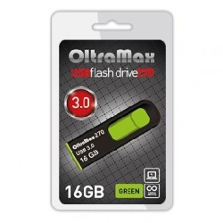 Флеш-накопитель OLTRAMAX OM-16GB-270-Green 3.0 зеленый флэш-накопитель