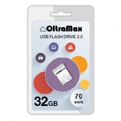 Флеш-накопитель OLTRAMAX OM-32GB-70-белый USB флэш-накопитель