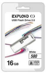 Флеш-накопитель EXPLOYD 16GB-580-белый USB флэш-накопитель