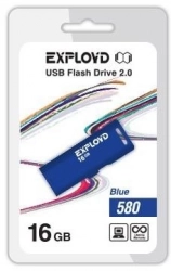 Флеш-накопитель EXPLOYD 16GB-580-синий USB флэш-накопитель